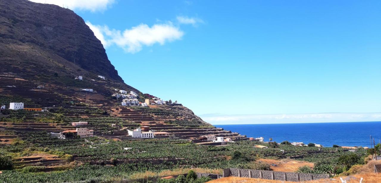 Casa La Sabina Roja 1 - Casa Con Impresionantes Vistas Sobre Hermigua Y El Mar Bagian luar foto